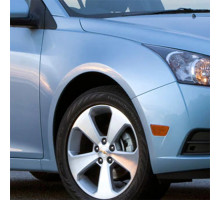 Крыло переднее правое в цвет кузова для Chevrolet Cruze (2009-2015) без отверстия