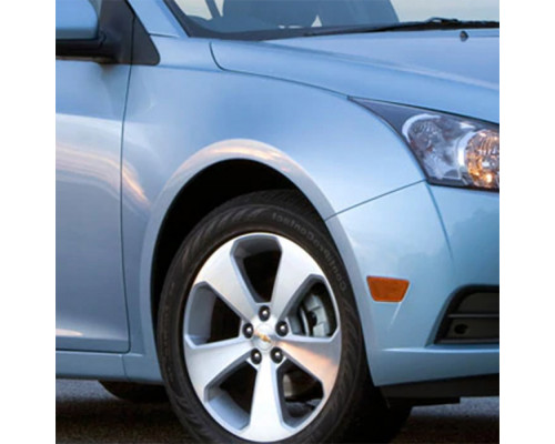 Купить Крыло переднее правое в цвет кузова для Chevrolet Cruze (2009-2015) без отверстия в Казани