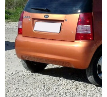 Бампер задний в цвет кузова Kia Picanto 1 (2004-2007)