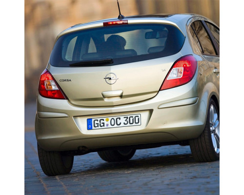 Заказать Бампер задний в цвет кузова Opel Corsa D (2006-2010) 5 дверный в Казани