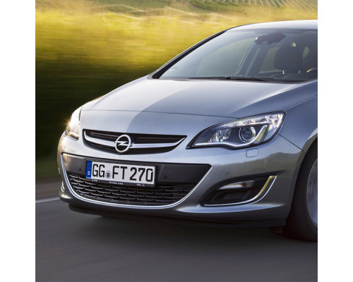 Купить Бампер передний в цвет кузова Opel Astra J (2012-2015) рестайлинг в Казани