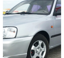 Крыло переднее левое в цвет кузова Hyundai Accent (1999-2012)