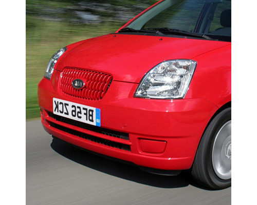 Купить Бампер передний в цвет кузова Kia Picanto 1 (2004-2007) без отверстия птф в Казани