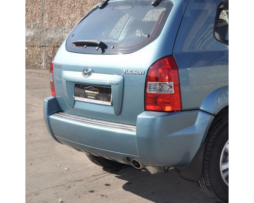 Купить Бампер задний в цвет кузова Hyundai Tucson 1 (2004-2010) без расширителей в Казани