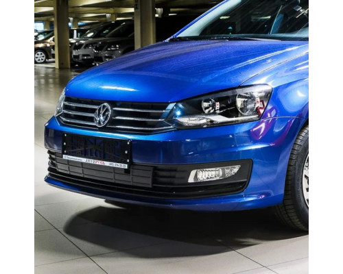 Заказать Бампер передний в цвет кузова Volkswagen Polo 5 (2014-2020) седан рестайлинг в Казани