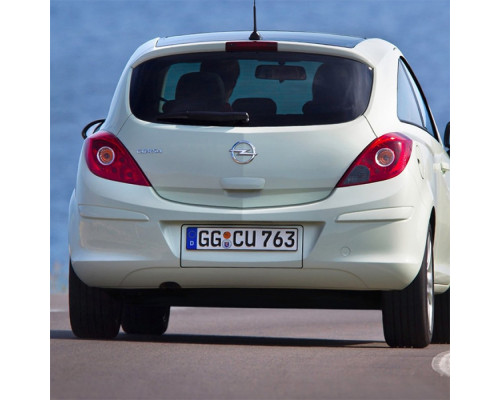 Заказать Бампер задний в цвет кузова Opel Corsa D (2006-2010) 3 дверный в Казани