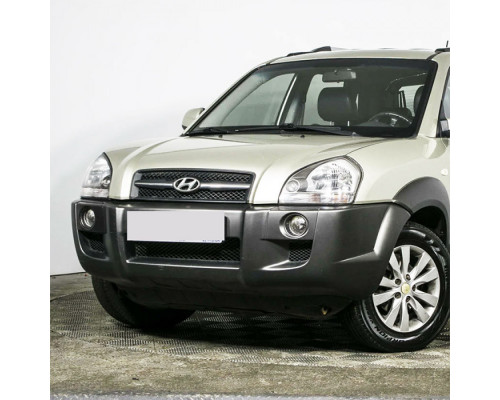 Купить Бампер передний в цвет кузова Hyundai Tucson 1 (2004-2010) под расширители в Казани