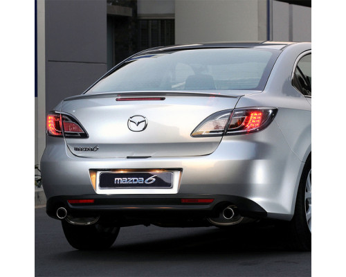 Заказать Бампер задний в цвет кузова Mazda 6 GH седан (2010-2013) рестайлинг в Казани