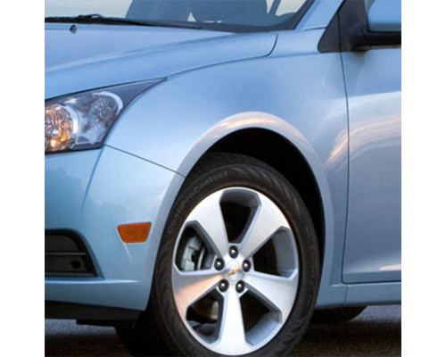 Купить Крыло переднее левое в цвет кузова для Chevrolet Cruze (2009-2015) без отверстия в Казани