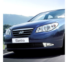Бампер передний в цвет кузова Hyundai Elantra HD (2006-2011)