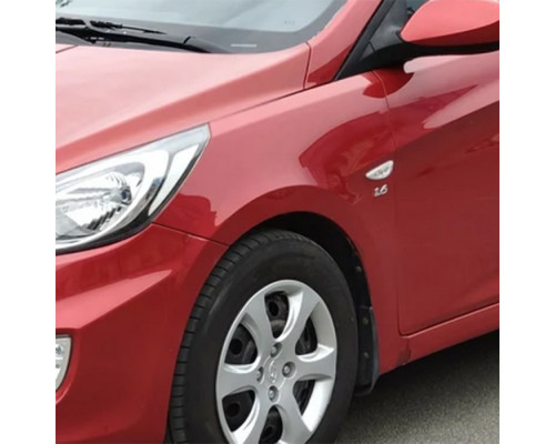 Купить Крыло переднее левое в цвет кузова Hyundai Solaris 1 (2011-2017) в Казани