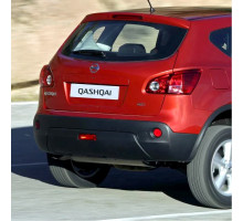 Бампер задний в цвет кузова Nissan Qashqai 1 J10 (2006-2013)