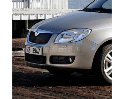 Купить Бампер передний в цвет кузова Skoda Fabia 2 (2007-2010) в Казани