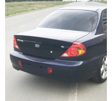 Бампер задний в цвет кузова Kia Spectra (2004-2011)